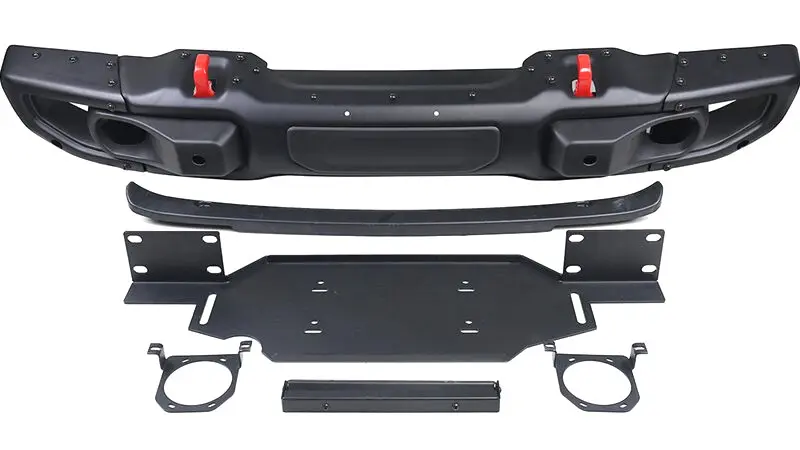 Jeep Wrangler Front Bumper JL JT Mopar Style Steel