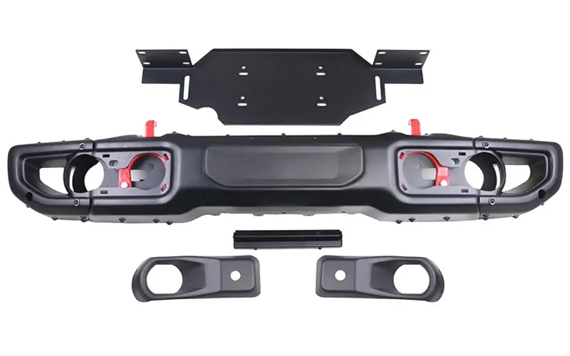 Jeep Wrangler Front Bumper JL JT Mopar Style Steel