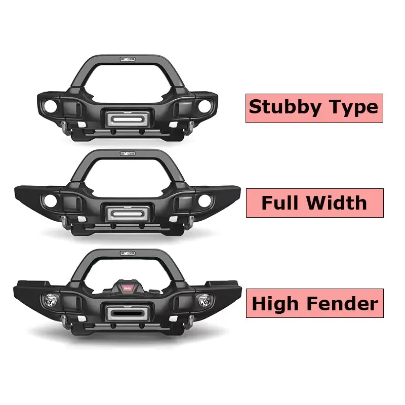 AEV three types front bumper