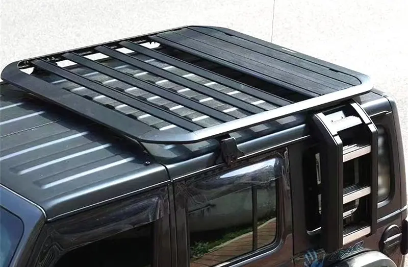 Jeep Wrangler Alumninum Roof Rack Platfrom Supplier