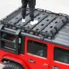 Diamond Roof Rack Side Ladder Jeep Wrangler