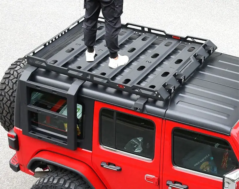 Diamond Roof Rack Side Ladder Jeep Wrangler