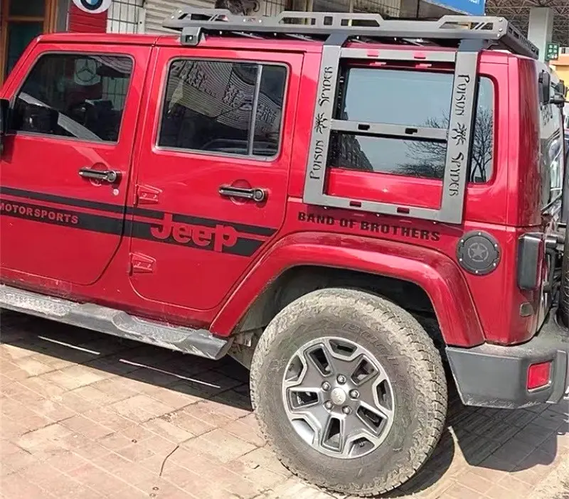 Diamond Roof Rack Side Ladder Jeep Wrangler