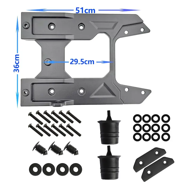 HD Hinged Spare Tire Carrier for Jeep Wrangler JL