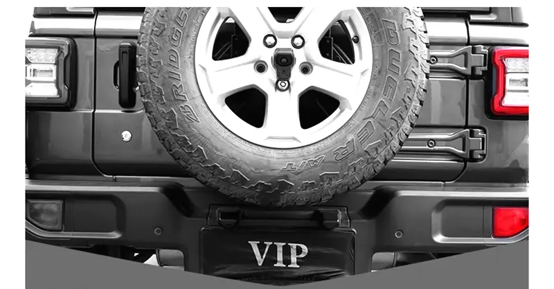 HD Hinged Spare Tire Carrier for Jeep Wrangler JL