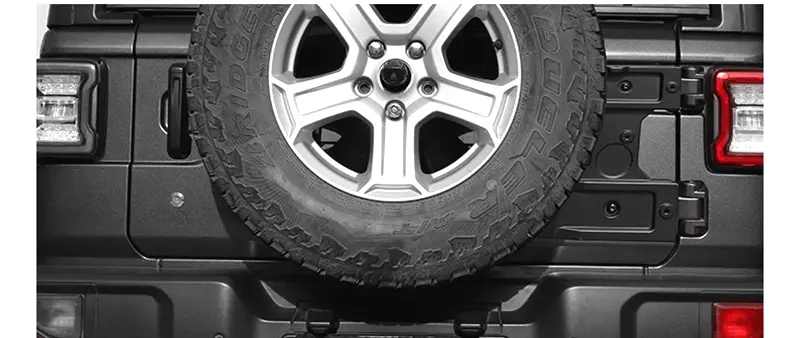 HD Hinged Spare Tire Carrier for Jeep Wrangler JL