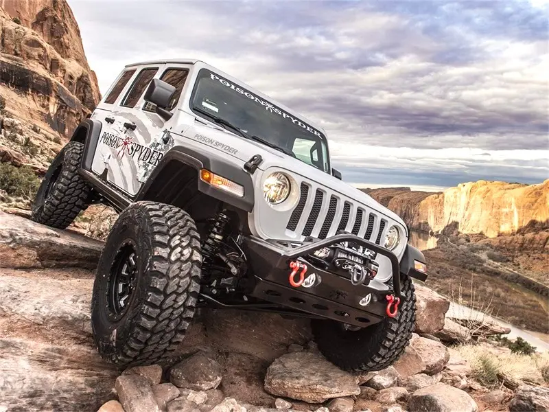 JL Poison Spyder Crawler Front Bumper