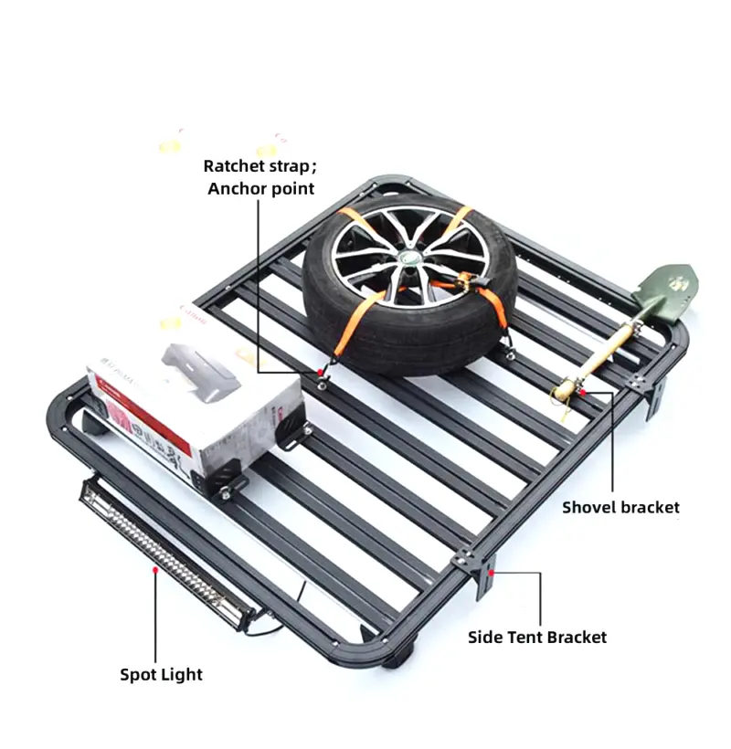 Roof Rack Platform SP Style for Jeep Wrangler Factory