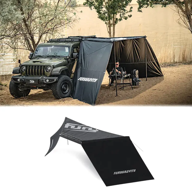 FURY Side Tent Canopy Tent for 4WD Land Rover Defender/Jeep Wrangler/Mercedes Benz G