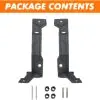 TENGQIAN Dual A-Pillar Light Mounting Brackets For Jeep Wrangler Accessories