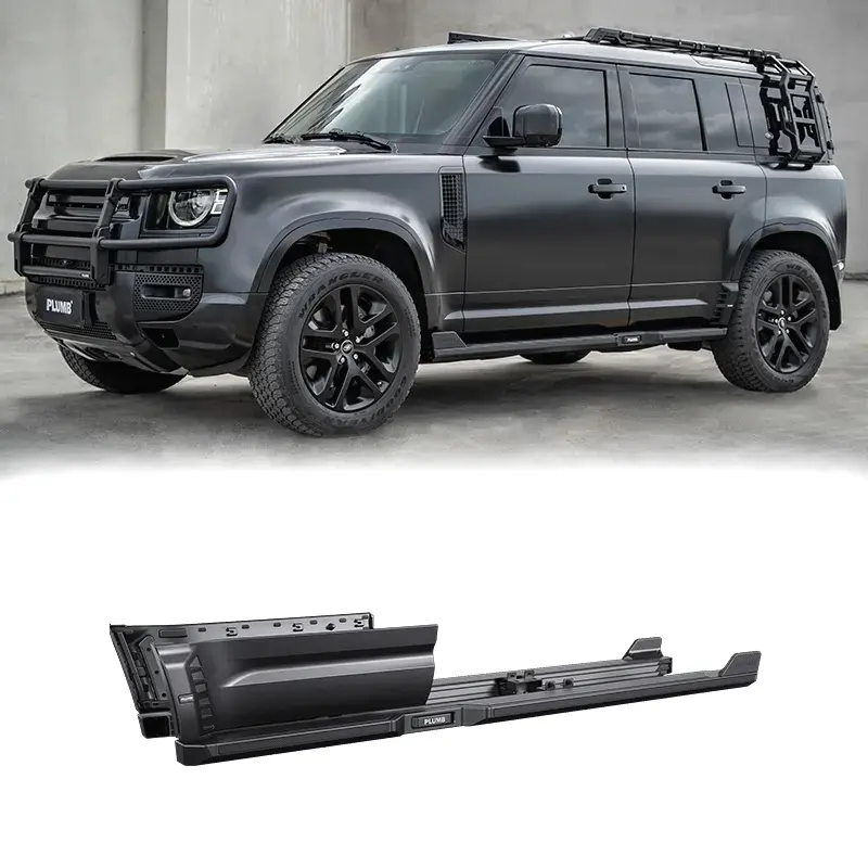 PLUMB side step bar for Land Rover Defender