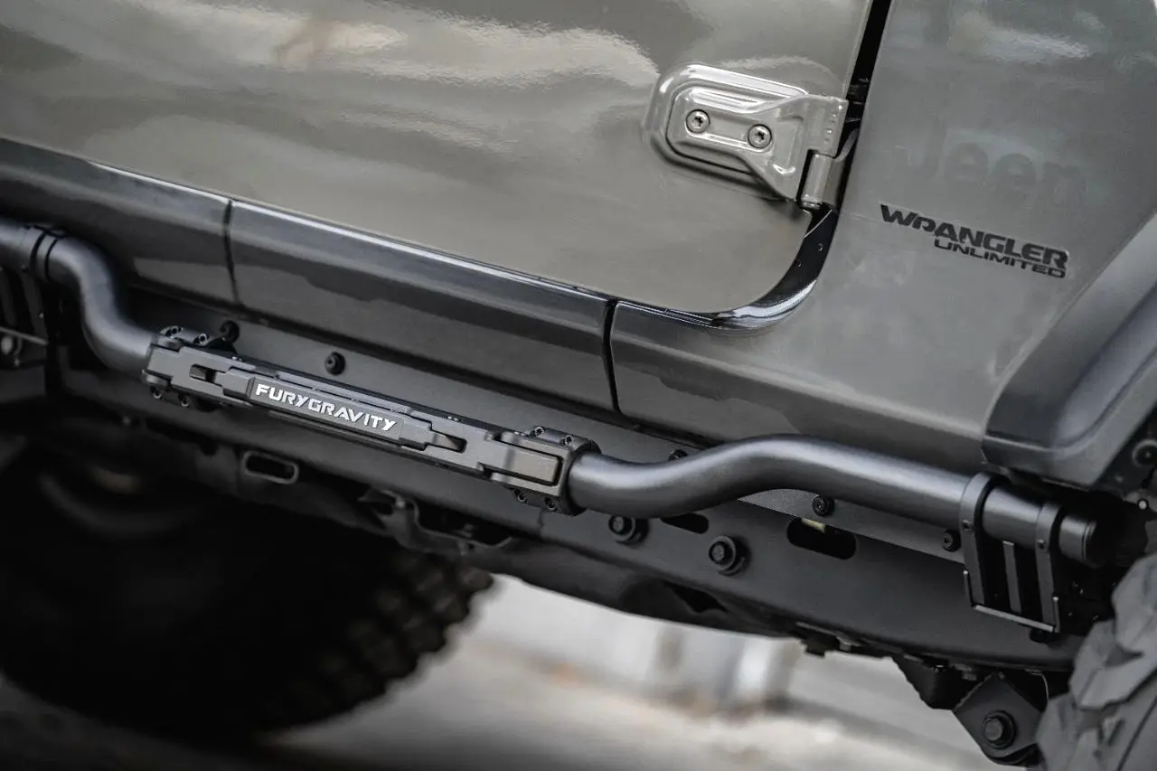 FURY Awaken Side Step Running Board Nerf Bar for Jeep Wrangler