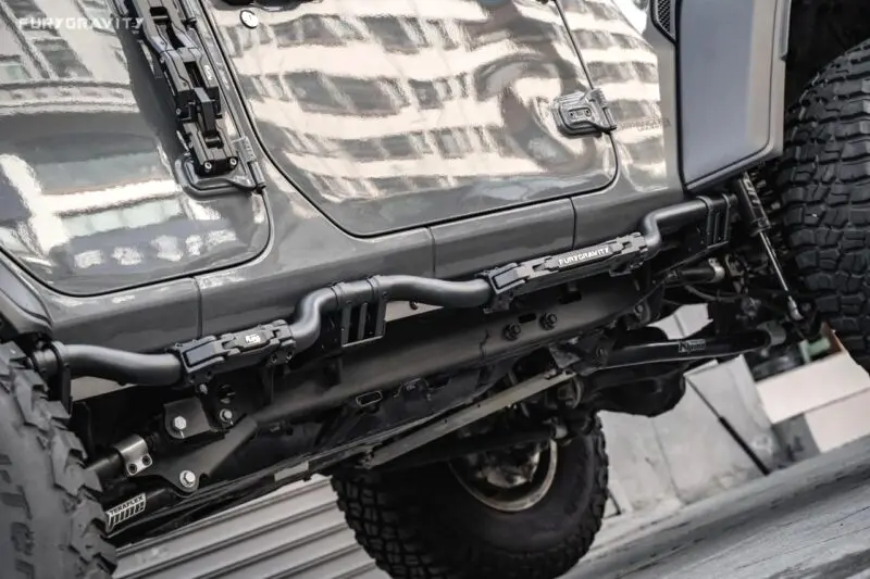 FURY Awaken Side Step Running Board Nerf Bar for Jeep Wrangler