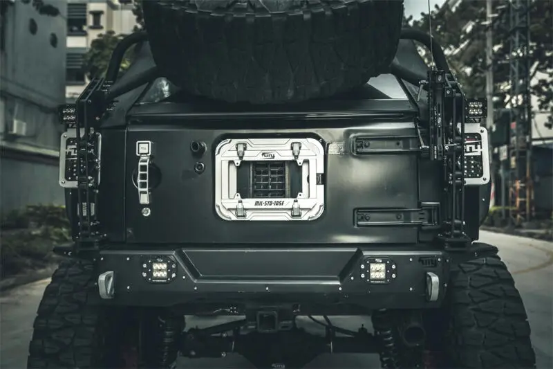 FURY Awaken Tailgate License Plate Holder for JK