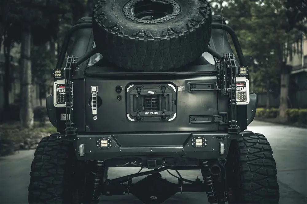 FURY Awaken Tailgate License Plate Holder for JK