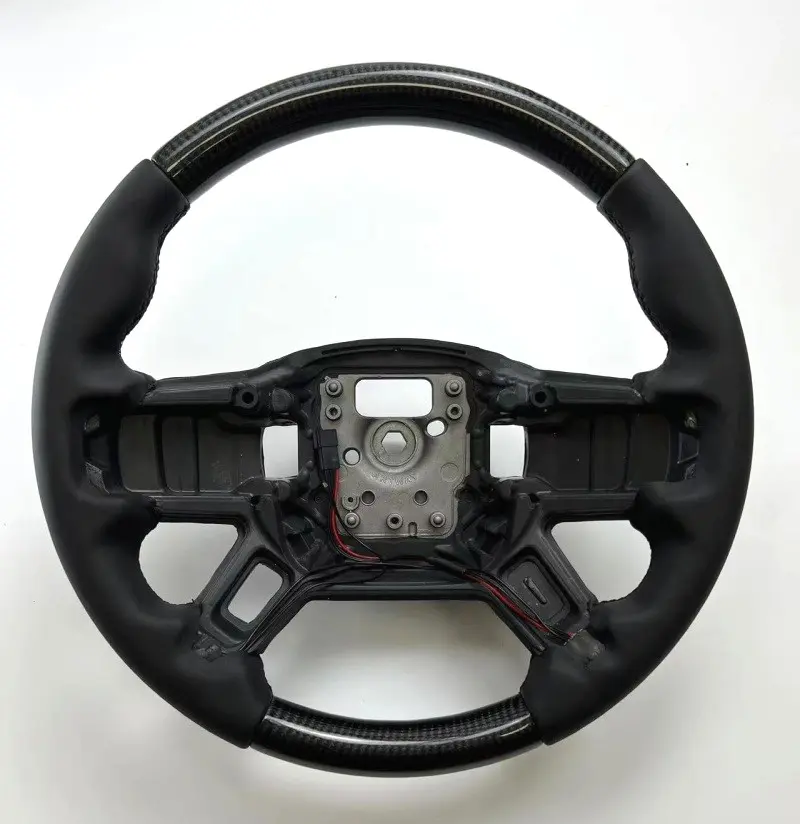 Carbon Fiber Heated Steering Wheel for Land Rover Defender