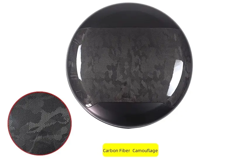 Carbon Fiber Spare Tire Cover Protector for Land Rover Defender