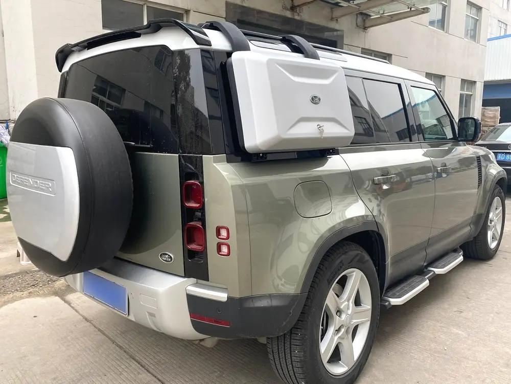 Gear Box Side Mounted Lunch Box Carrier for Land Rover Defender