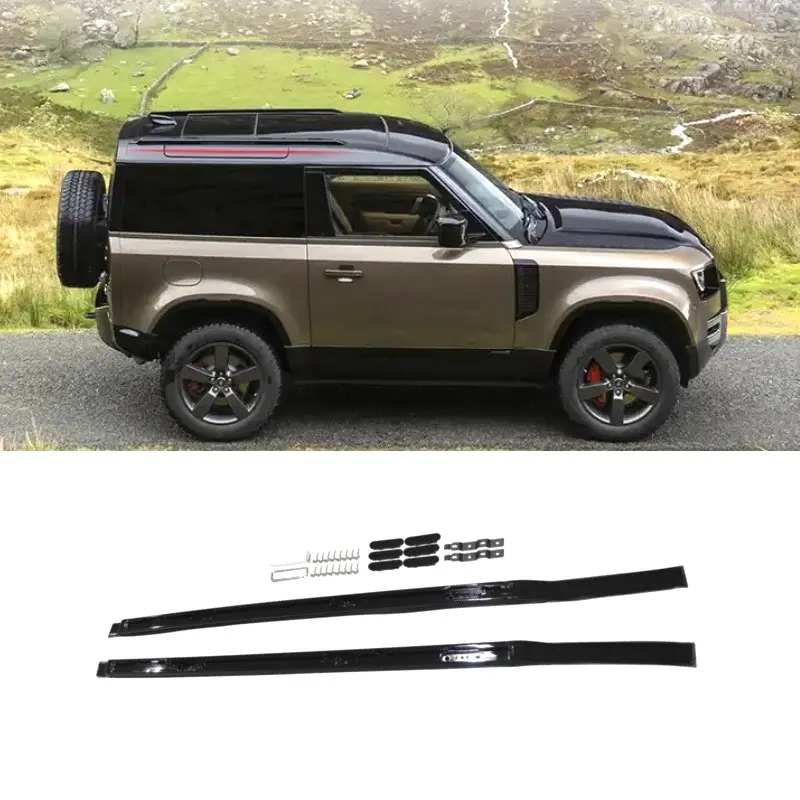 Defender Roof Cross Bar Kit Luggage Rails for L663 90