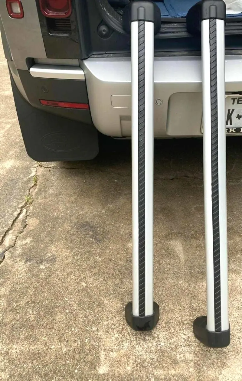 Land Rover Defender Roof Cross Bar Kit Luggage Rails