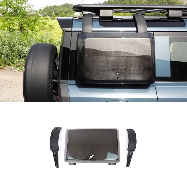 Land Rover Defender Carbon Fiber Gear Box Side Mounted Lunch Box 14