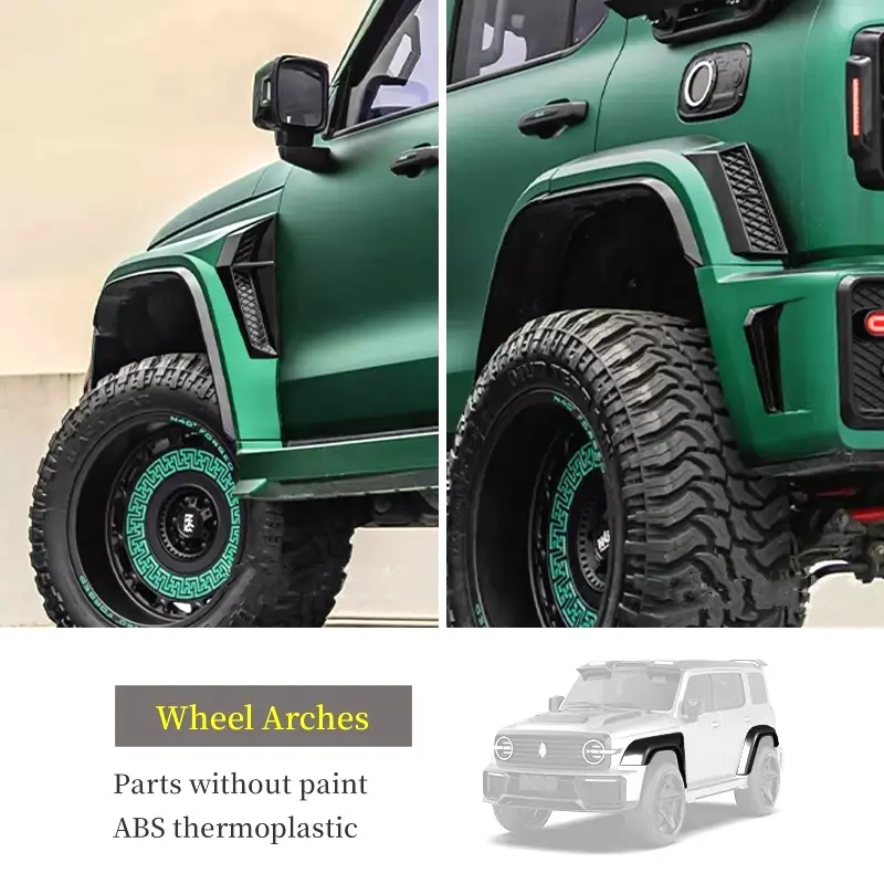 gwm tank 300 accessories mars city modification kit wheel arches