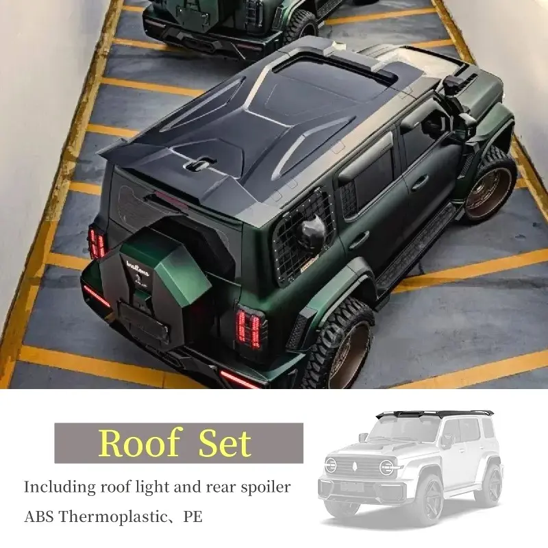 gwm tank 300 accessories mars city modification kit roof set