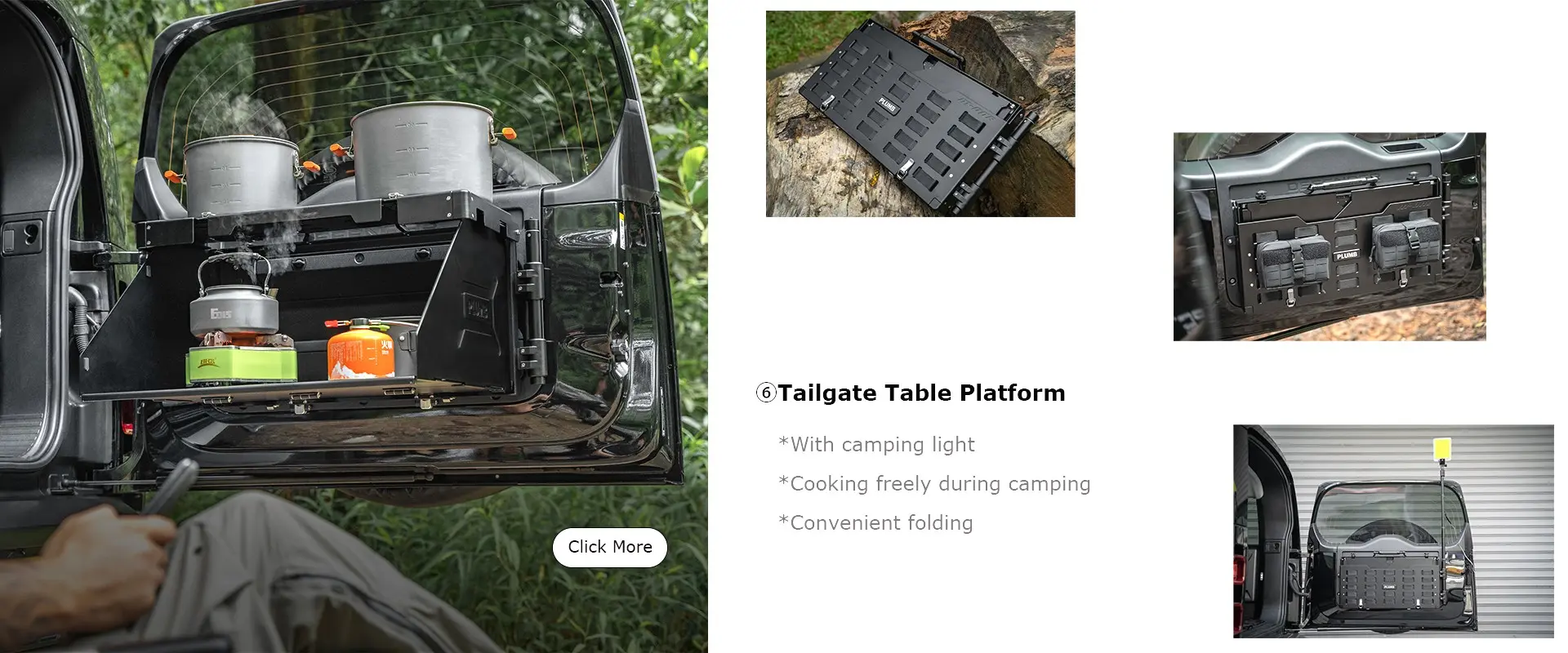 land rover defender parts Tailgate Table Platform