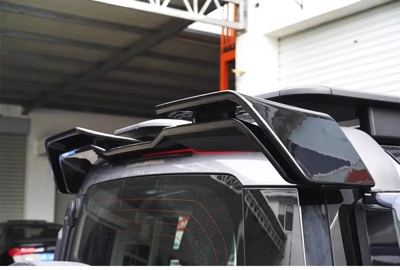 Land Rover Defender Rear Spoiler Double Layer Roof Trunk Spoiler Wing