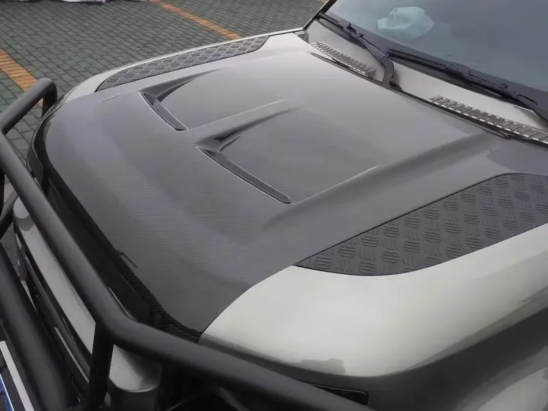 Land Rover Defender Carbon Fiber Hood Bonnet SVR Style