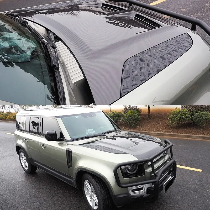 Land Rover Defender Carbon Fiber Hood Bonnet SVR Style