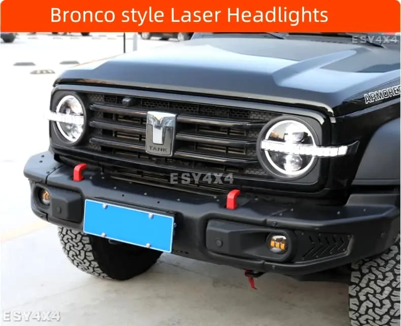 GWM Tank 300 HeadLights Bronco style Luban Head Lamps