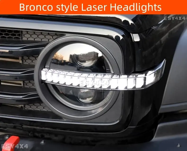 GWM Tank 300 HeadLights Bronco style Luban Head Lamps