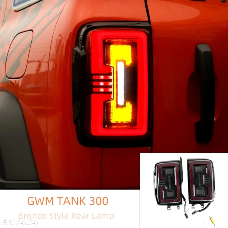 GWM Tank 300 Rear Lights Bronco style Rear Lamps