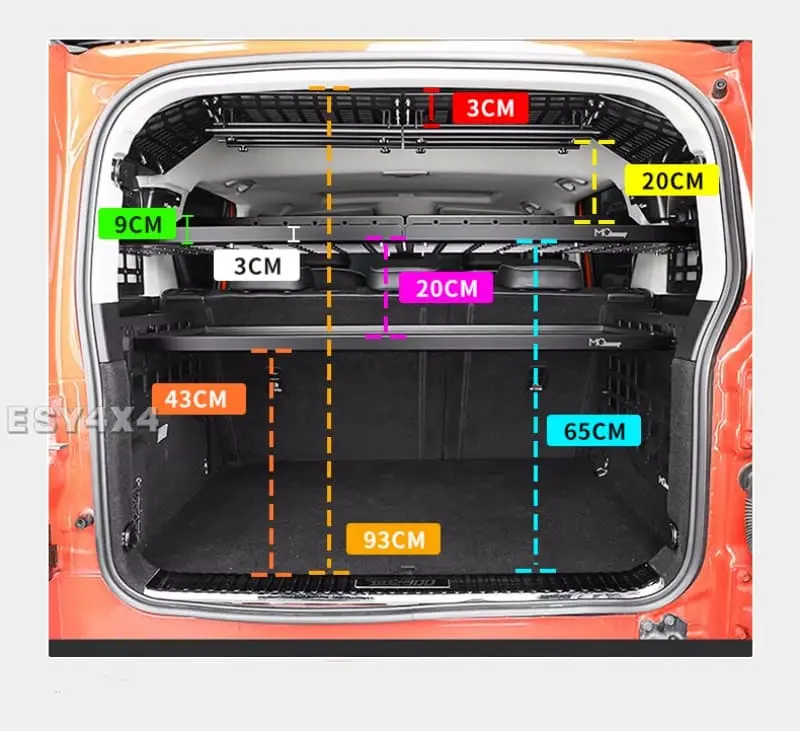 GWM Tank 300 Trunk Expansion Shelf