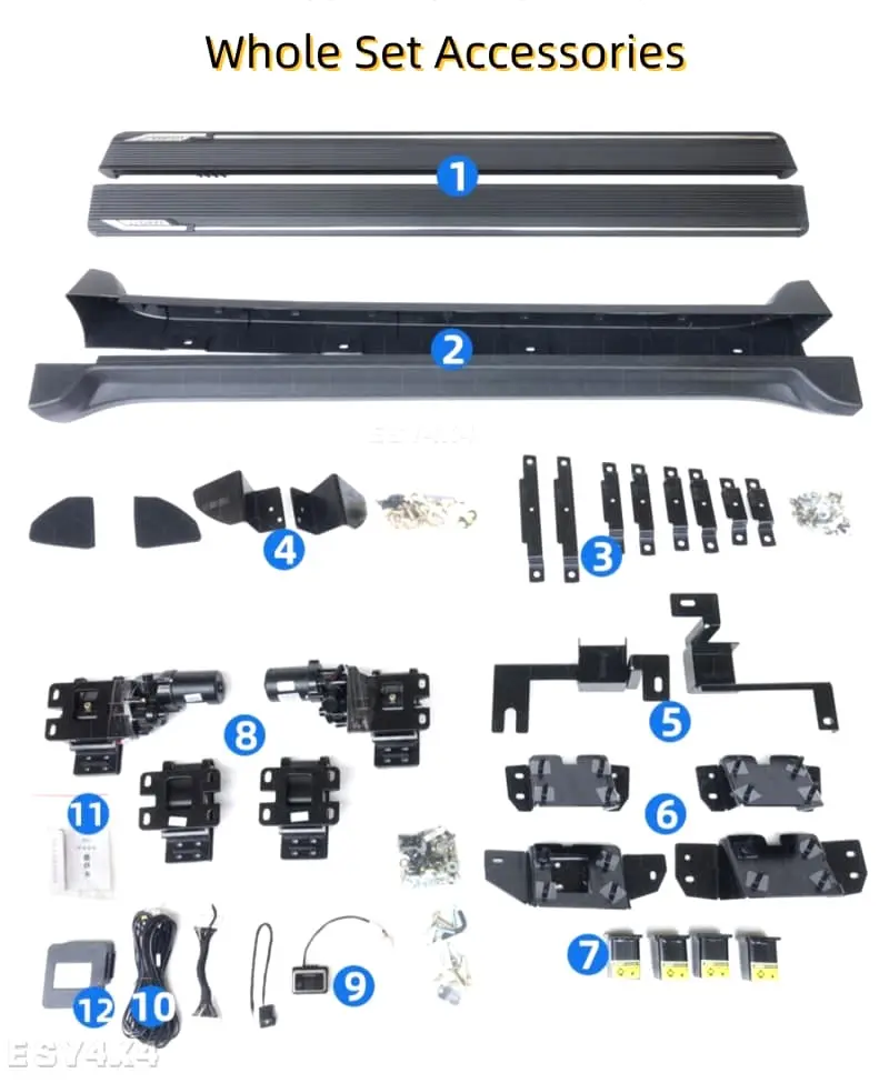 GWM Tank 300 Side Step Luxuries Electric Sidebar Running Board Pedal